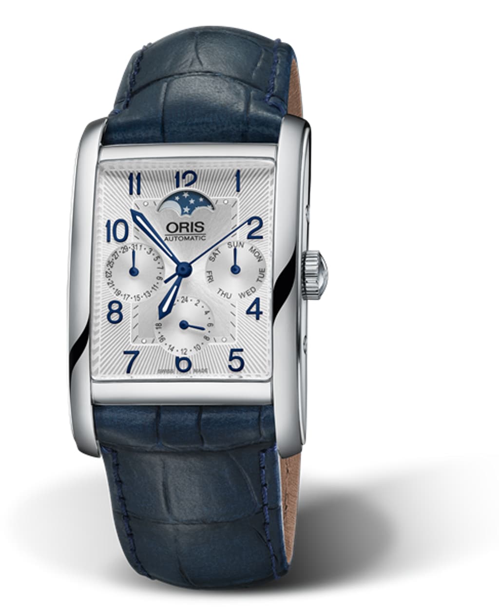 Oris rectangular moonphase discount